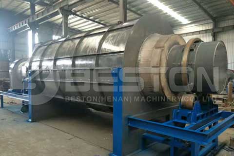 Palm Kernel Shell Charcoal Machine