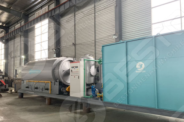 BLJ-3 Small Pyrolysis Plant Shipped To Paraguay